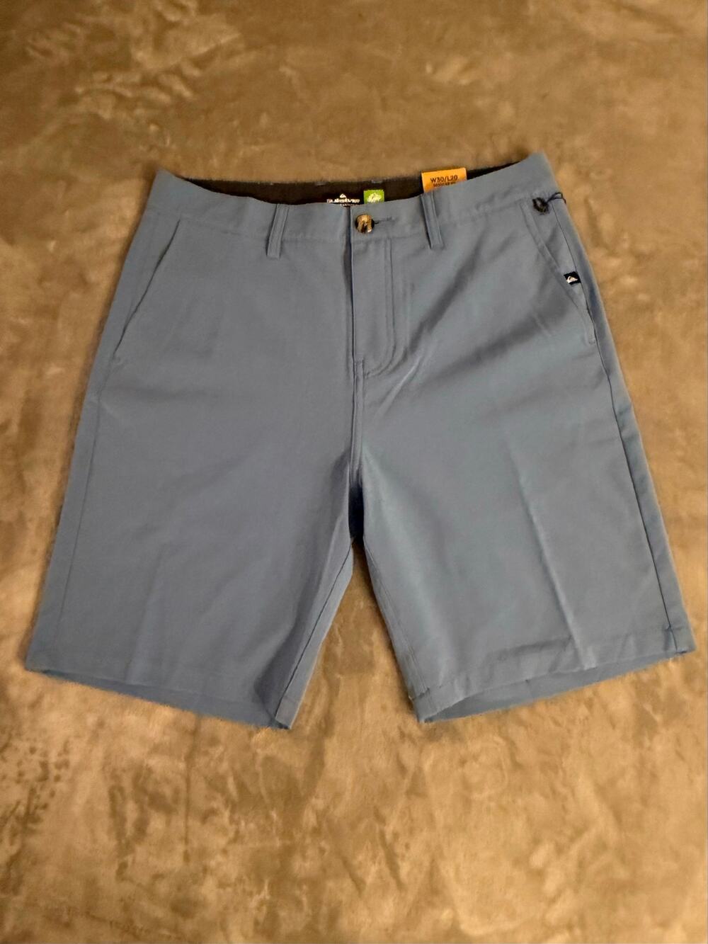 Quiksilver Amphibian Shorts Men’s 30 Blue 20” Walkshort Swim Hybrid NWT $56